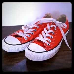 Orange Chuck Taylors